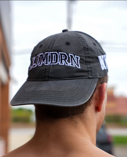 JJMDRN Vintage Dad Hat – Black Wash
