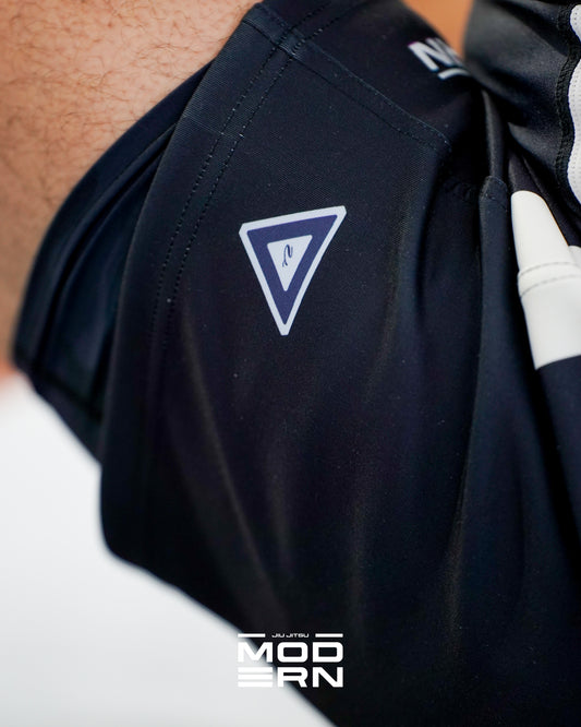 Glitch-Carbon Black Shorts