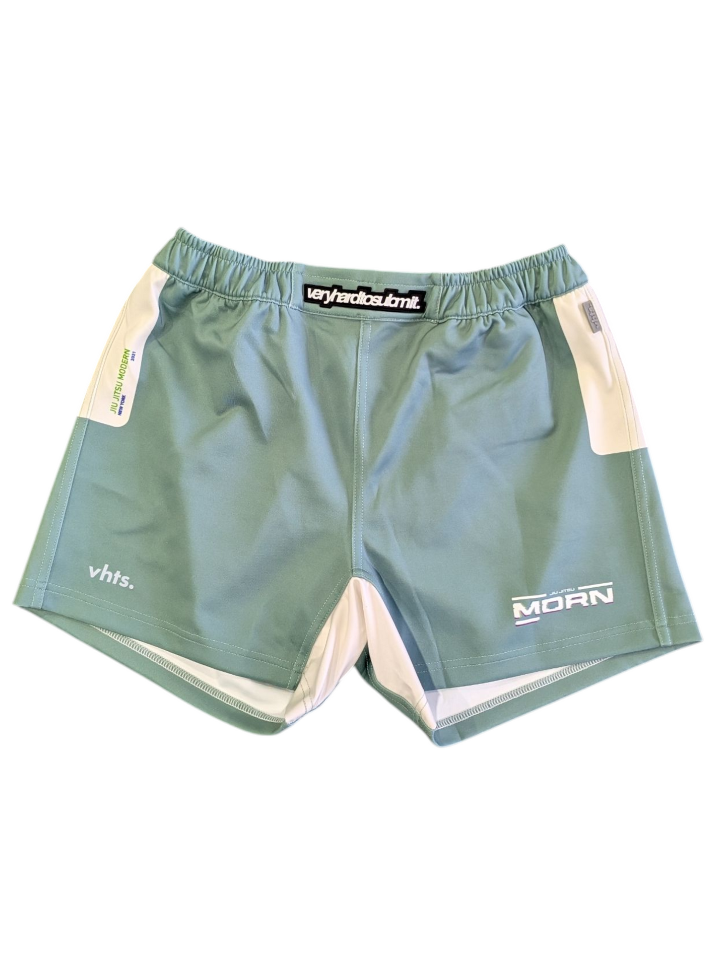 Glitch- Green Back Shorts