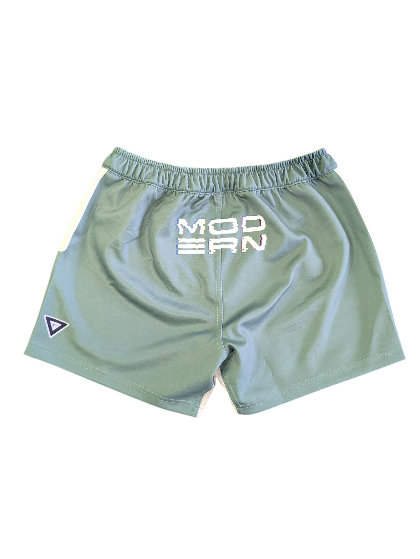 Glitch- Green Back Shorts