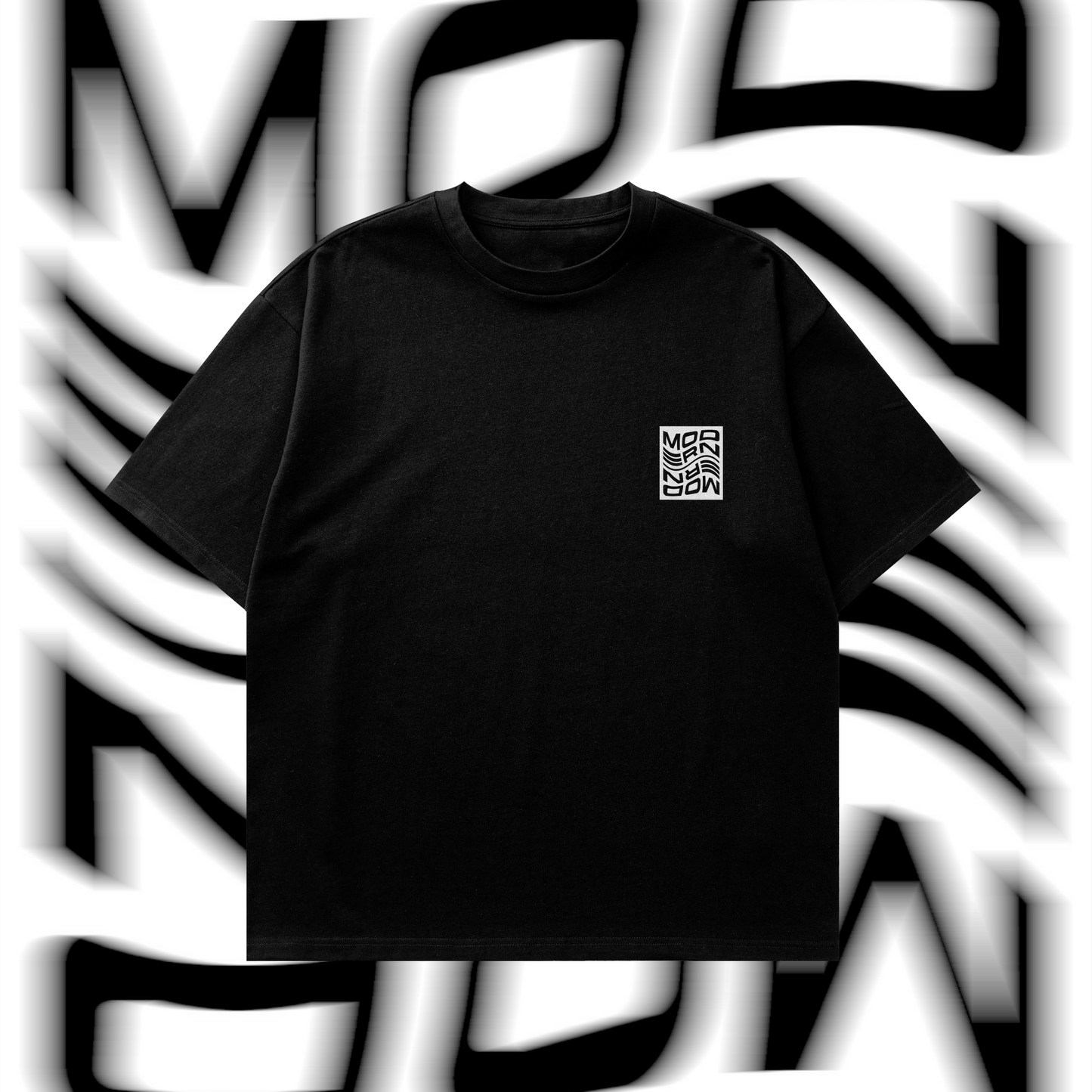 Wavy Black T-shirt