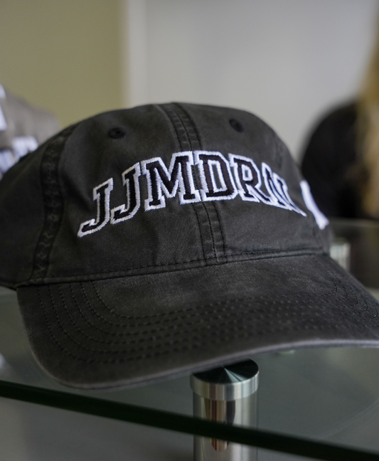 JJMDRN Vintage Dad Hat – Black Wash