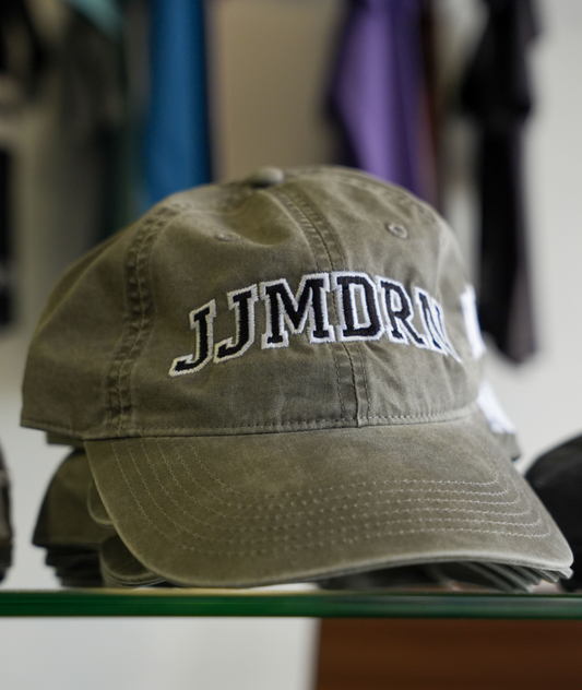 JJMDRN Vintage Dad Hat – Olive Wash